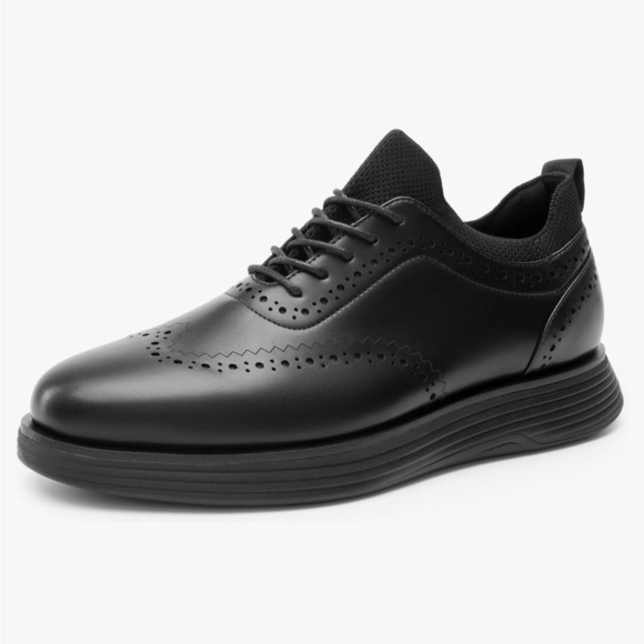 Bruno Marc Maxflex Wingtip Brogue Oxford Casual Shoes Mens 8.5 Business Casual main image 6